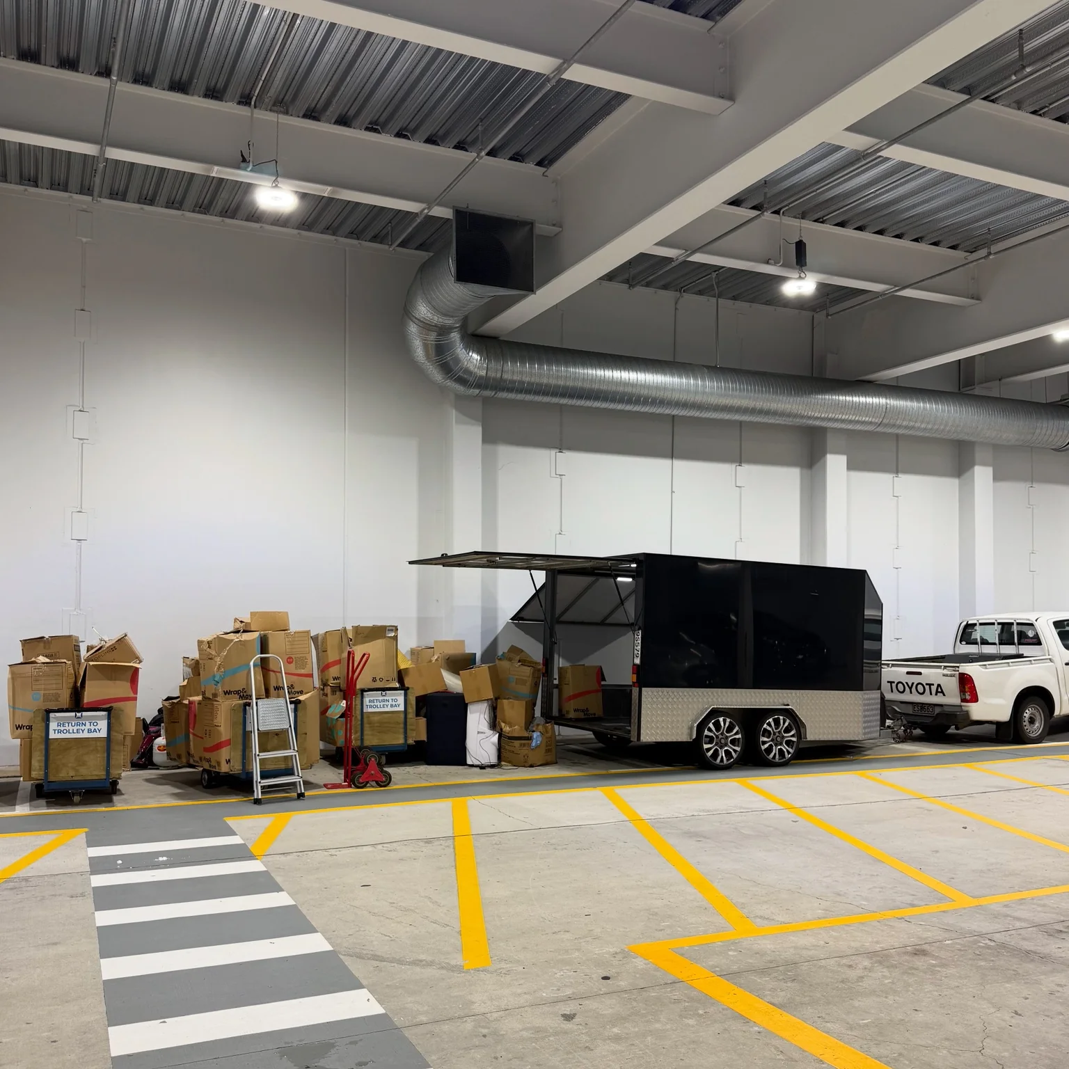 Ute & Trailer Co. commercial deliveries job